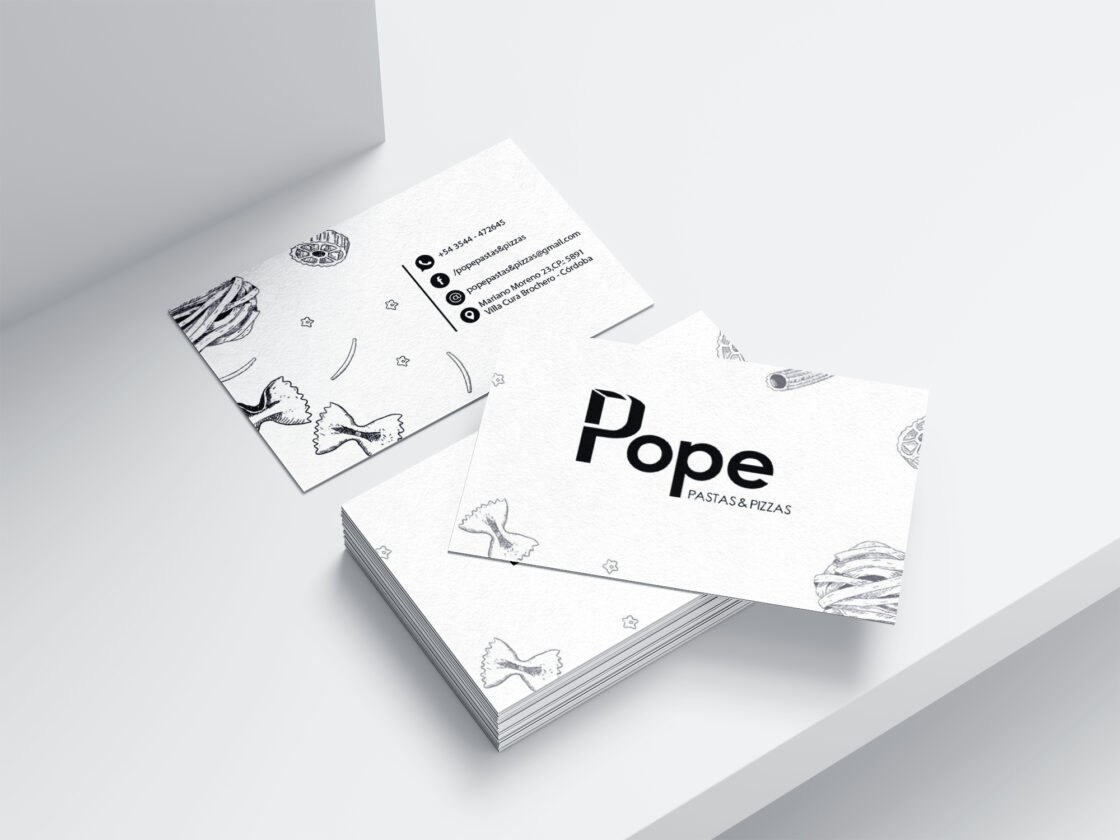 Diseño Gráfico integral Pope