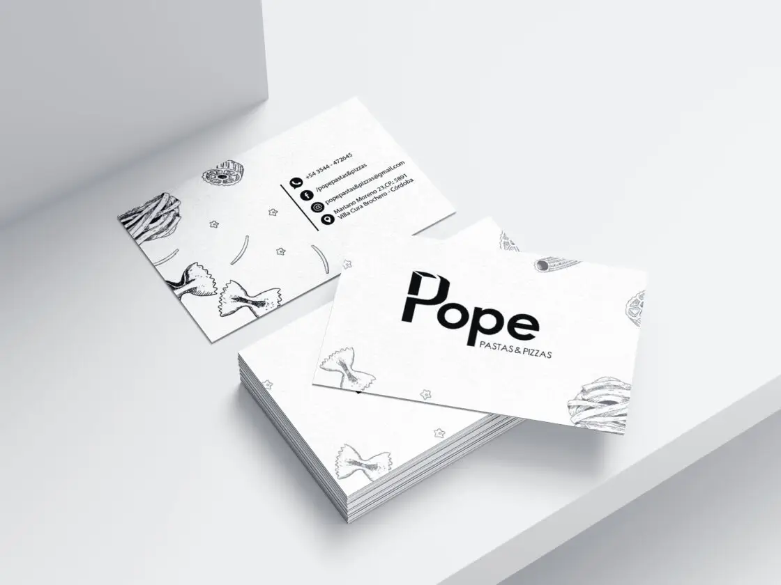 Diseño Gráfico integral Pope
